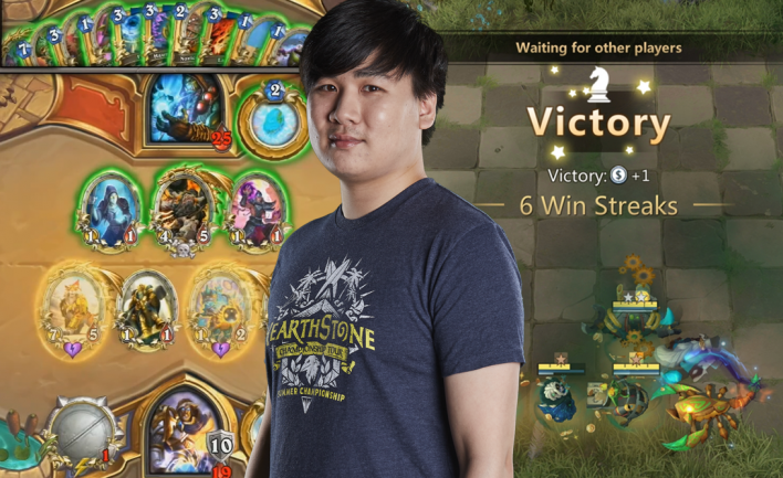 Game thủ chuyên nghiệp luyện Auto Chess ngay cả khi đang đánh giải Hearthstone