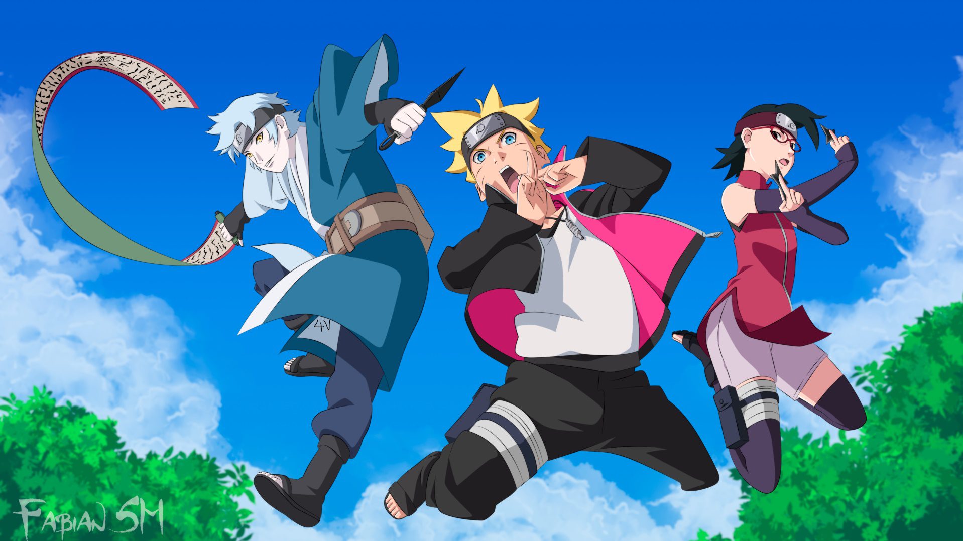 Boruto: Đội 7 vs Deepa ở tập tiếp theo, nhân vật chưa từng xuất hiện trong manga