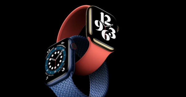 Apple Watch Series 6 gây ấn tượng với 2 màu mới xanh navy và đỏ, giá bán từ 399 USD