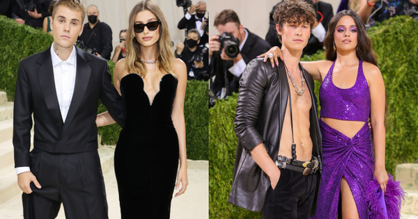 Màn hội ngộ hot nhất Met Gala: Shawn Mendes niềm nở ôm bồ cũ Hailey, Justin và Camila miệng cười nhưng tim đau hay gì?