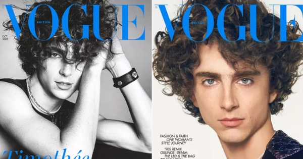 Timothée Chalamet - người đàn ông đầu tiên xuất hiện 1 mình trên trang bìa tạp chí Vogue Anh