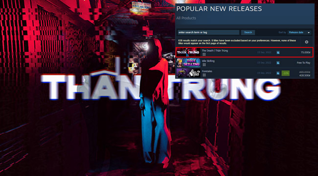 Thần Trùng đạt top 1 trending Steam chỉ sau một ngày ra mắt