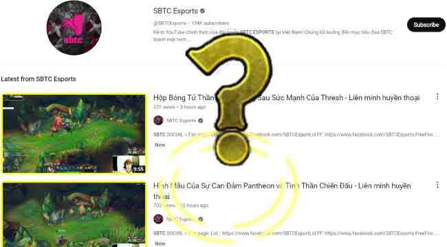 SBTC Esports bất ngờ bán kênh, fan đồng loạt bày tỏ sự bức xúc lẫn tiếc nuối