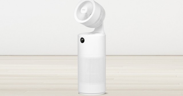 Máy lọc không khí tích hợp quạt đối lưu, có tia UV-C diệt khuẩn