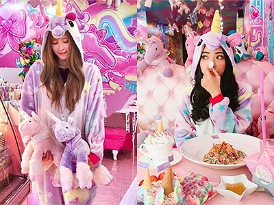 Lịm tim giữa tiệm cà phê Unicorn dành riêng cho team bánh bèo 