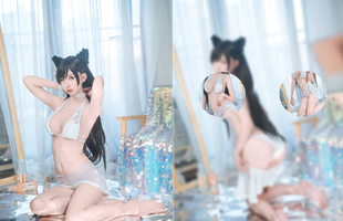 Xịt máu mũi khi ngắm loạt ảnh khoe thân táo bạo của cô nàng Atago trong Azur Lane