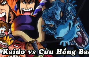 One Piece 992: Những hình ảnh mới nhất về trận chiến giữa Cửu Hồng Bao và Kaido, 