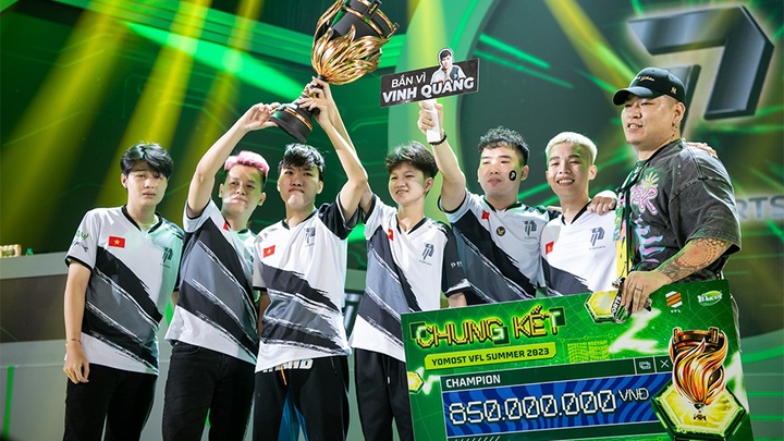 P Esports thống trị 2 chế độ của VFL Summer 2023, trỏ thành tân vương của Free Fire Việt Nam