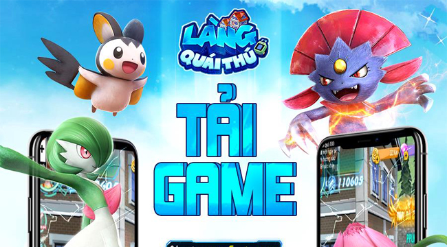 Làng Quái Thú Mobile: Game dành riêng cho fan Pokemon chính thức cho phép tải về trước