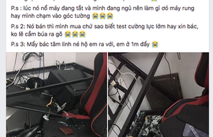 Bàn gaming tự dưng 'nổ' kính khiến toàn bộ dàn PC ngã sấp mặt