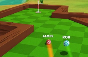 Nếu PC có Golf With Your Friend siêu 'bánh cuốn' thì mobile cũng có Golf Battle ngon không kém
