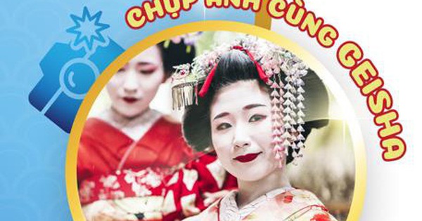 Cùng chụp ảnh với Geisha, khám phá ra bí quyết giữ ấm cho nhau trong mùa lạnh của người Nhật