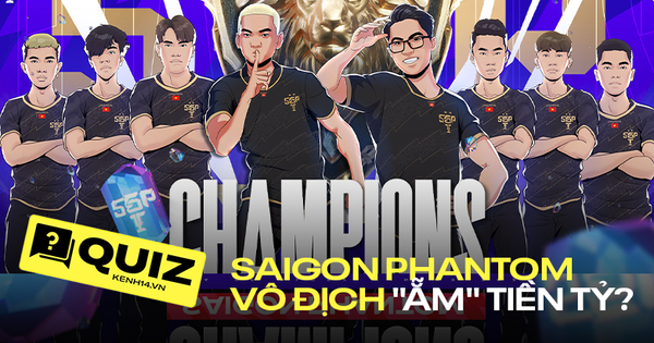 Vô địch Đấu Trường Danh Vọng và gom nhiều giải thưởng cá nhân, Saigon Phantom kiếm được bao nhiêu tiền thưởng?