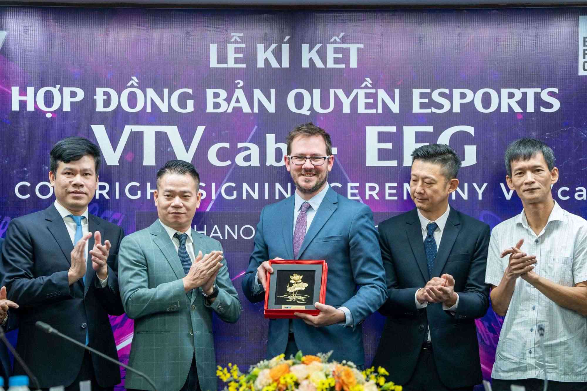 VTVcab sở hữu bản quyền toàn bộ giải đấu eSports do EFG tổ chức