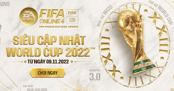 Siêu cập nhật World Cup 2022 từ FIFA Online 4, bùng nổ trải nghiệm trong lễ hội bóng đá lớn bậc nhất hành tinh