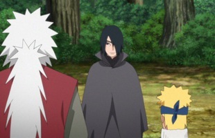 Boruto tập 136: Sau tất cả, ký ức về cuộc hội ngộ trong quá khứ của Jiraiya và Naruto đã bị xóa