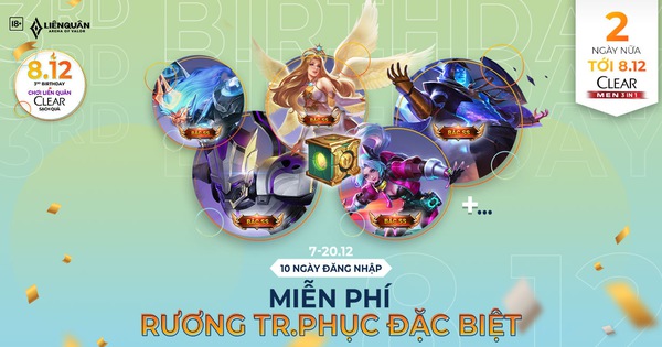 Liên Quân Mobile: Garena đang thoáng tay, game thủ Việt khoe hàng loạt skin bậc SS vừa nhận được