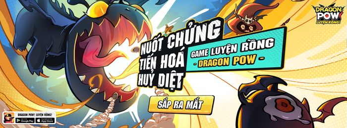 Dragon POW! Luyện Rồng! tựa game casual hành động đang mở đăng ký trước trên mobile