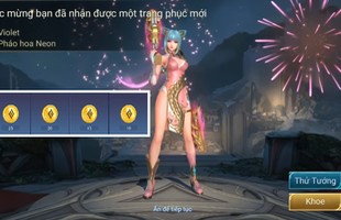 Liên Quân Mobile: Garena treo thưởng Violet Tuyệt Sắc vĩnh viễn cho người có đủ 900 