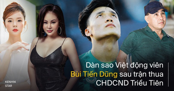 Bùi Tiến Dũng dằn vặt bản thân sau trận thua CHDCND Triều Tiên, Midu, Quyền Linh và dàn sao Việt đồng loạt lên tiếng