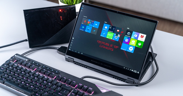 ASUS trình làm laptop gaming mới: Màn hình xoay 360 độ, thân hình 13 inch nhỏ gọn không tưởng