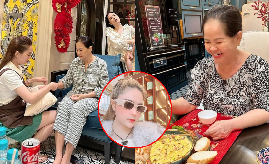 Vú nuôi nhà Đoàn Di Băng: Được làm đẹp, ăn ngon, đi chơi sang chảnh như quý bà!