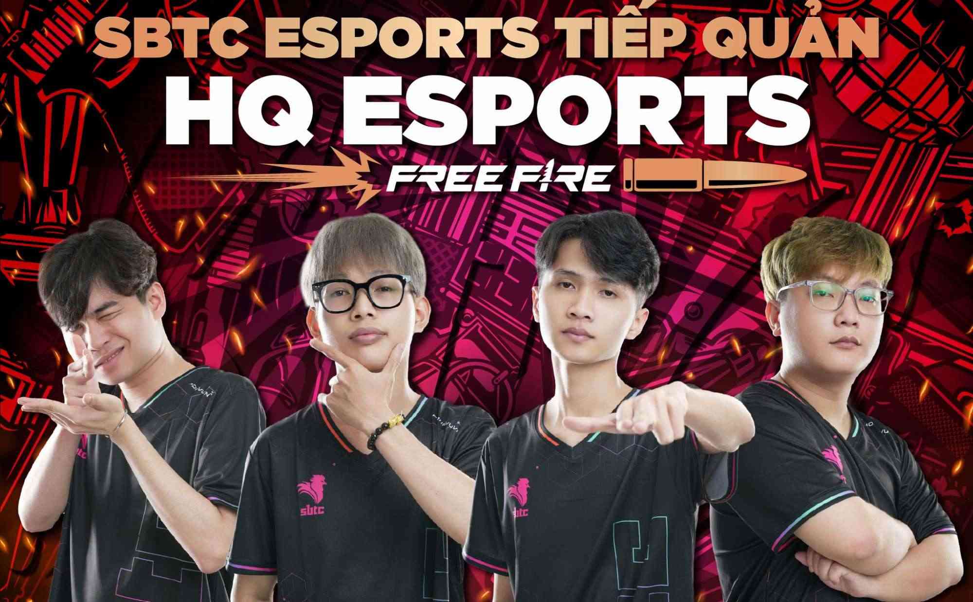 SBTC Esports chính thức lấn sân vào Free Fire với đội hình đương kim vô địch VFL