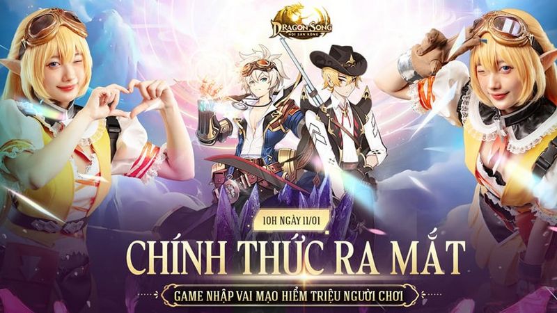 Dragon Song chính thức ra mắt - Mở “Hội Săn Rồng” lớn chưa từng có tại thị trường Game Việt