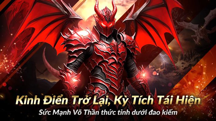 Võ Thần Kỳ Tích game nhập vai rảnh tay đang mở đăng ký trước trên Mobile