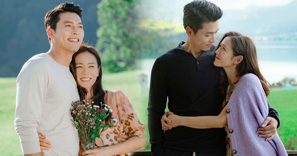 Đài tvN gây bão khi tung bộ hình Hyun Bin - Son Ye Jin tình tứ không khác gì ảnh cưới, phần bụng của 