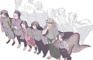 Lạ lẫm khi ngắm dàn nhân vật Kimetsu no Yaiba qua loạt fan art siêu long lanh