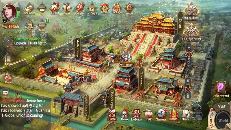 3K ThreeKingdoms - Game chiến thuật Tam quốc 'nhẹ, mượt' vừa ra mắt