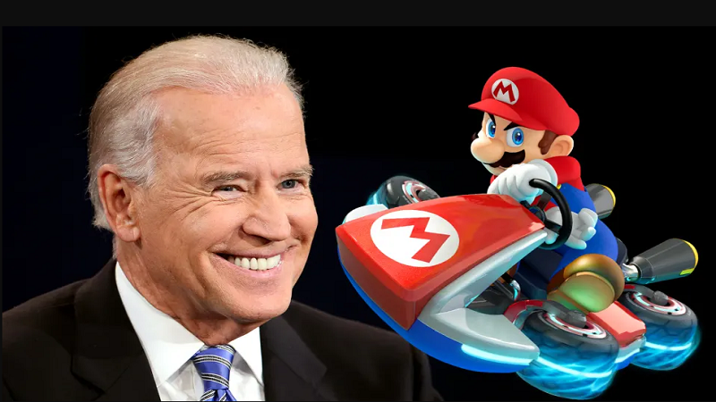 Tổng thống Mỹ Joe Biden yêu thích game Mario Kart