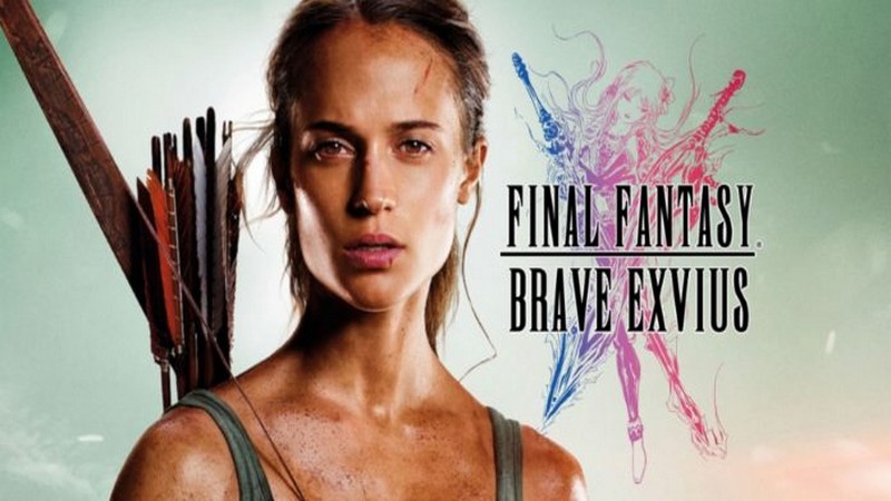 Lara Croft bất ngờ hiện diện trong Final Fantasy Brave Exvius