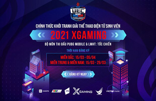 Giải Thể thao điện tử Sinh viên 2021 Xgaming chính thức khởi tranh