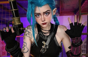 “Bà cô” ngoài 30 cùng chồng cosplay Silco - Jinx, giới trẻ “xách dép” vì đẹp ngang ngửa bản gốc