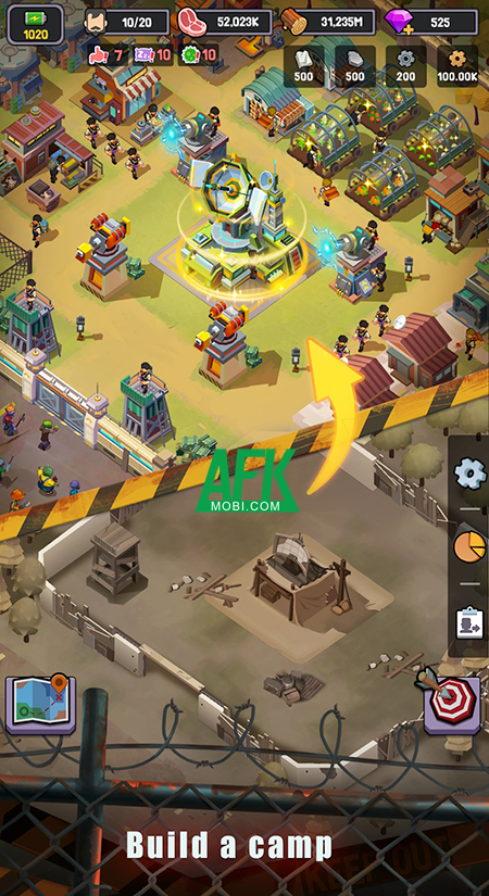 Survivor Base – Zombie Siege đưa bạn phát triển trại tị nạn trong ngày tận thế đầy xác sống