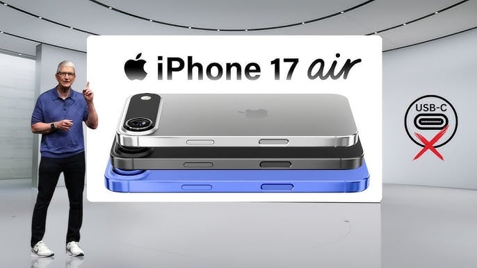 iPhone 17 Air sẽ không sử dụng cổng USB-C?