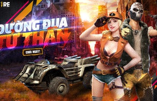 Free Fire ra mắt chế độ sinh tồn chất lừ: Đua xe bắn súng