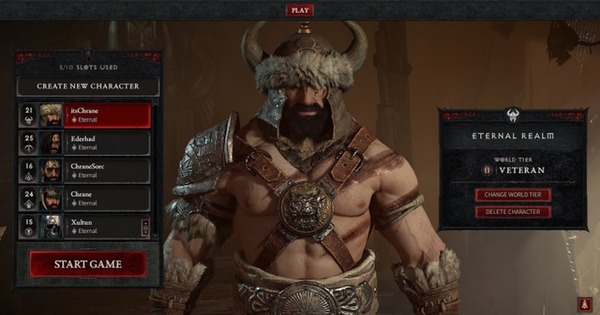 Toàn bộ sức mạnh của Barbarian trong game Diablo IV