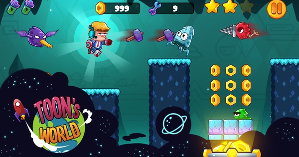 Toon Space Adventure - Game platform đầy thách thức do người Việt phát triển