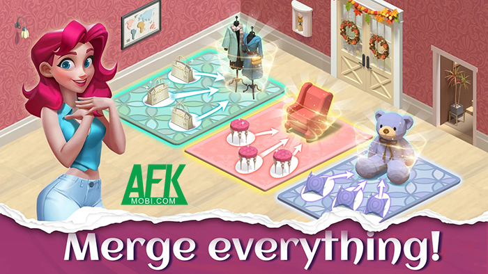 Pet Merge Manor: Makeover Game – Khám phá trang viên bằng cách hợp nhất đồ vật
