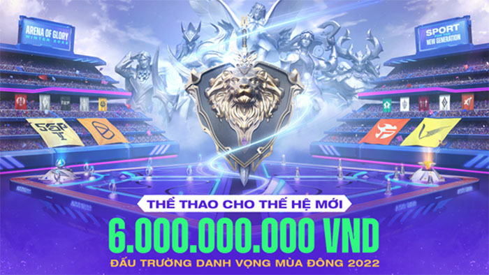 Khẳng định “Thể thao cho thế hệ mới”, giải thể thao Đấu Trường Danh Vọng mùa Đông 2022 có tiền thưởng “khủng” tới 6 tỷ đồng