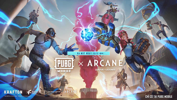 PUBG Mobile chính thức công bố hợp tác cùng Arcane của LMHT