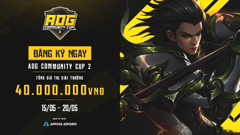 Game thủ AOG “hò nhau” lập team thi đấu giải Community Cup 2 rinh tiền “ngập túi”