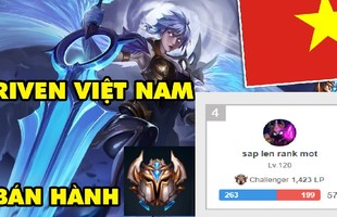 Xuất hiện 'thánh onechamp' Riven người Việt sắp top1 Thách Đấu Châu Âu, bán hành cả tuyển thủ LEC