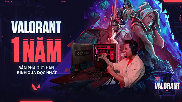 Valorant Việt Nam ra mắt bộ PC Gaming “Thách Thức Giới Hạn” nhân kỷ niệm 1 năm