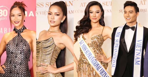 Thảm đỏ Vbiz hot nhất hôm nay: Kim Duyên, H'Hen Niê gợi cảm hết nấc, công bố Mister và Miss Supranational Vietnam 2022