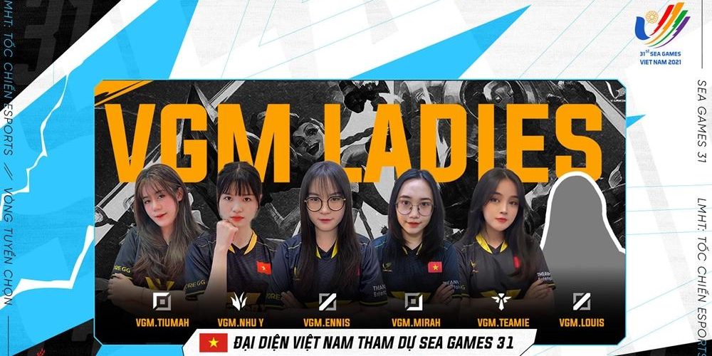 SEA Games 31: Giấc mơ vàng của Việt Nam tiếp tục gửi gắm nơi những ‘bóng hồng’ ở nội dung Liên Minh: Tốc chiến Đồng đội Nữ