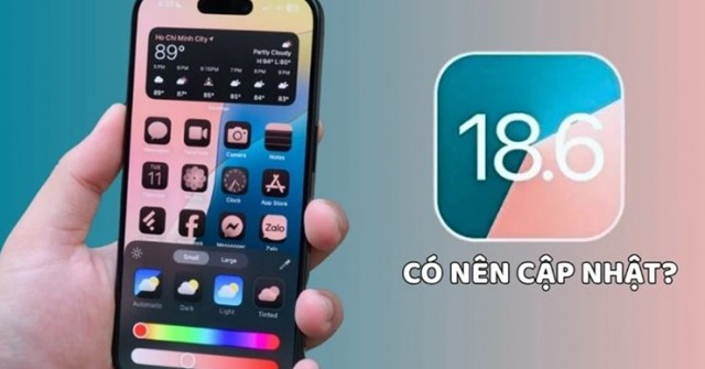 Apple sẽ phát hành iOS 18.6 trước thềm công bố iOS 19?